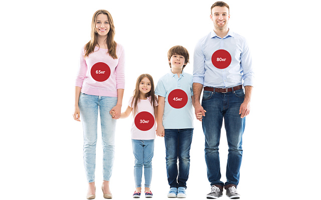 Расчет веса нагрузки на мебель